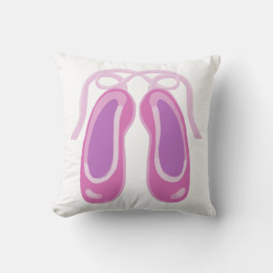 Pink ballet slippers  cushion