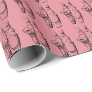 Pink Ballet Wrapping Paper