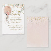 Pink Balloon Floral Eucalyptus Baby Shower books