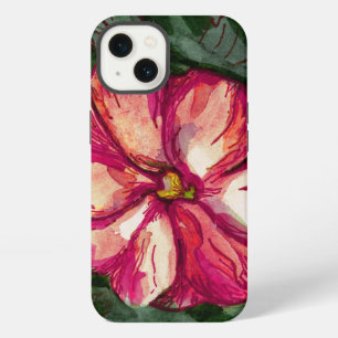 Pink Balsam Flower art iPhone 13 Case