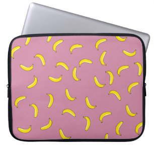 Pink Bananas Laptop Sleeve