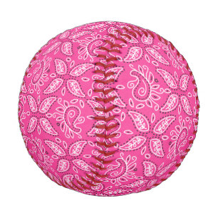 Pink Bandanna Baseball