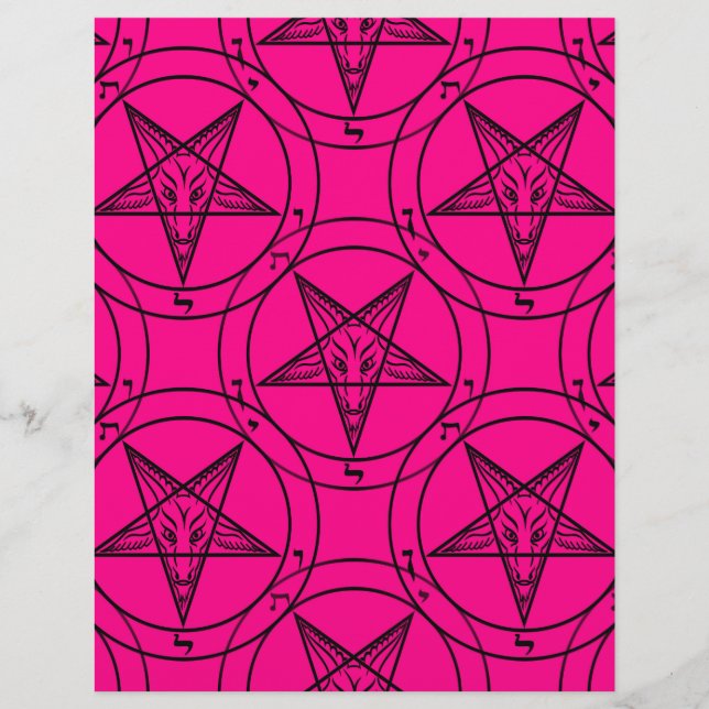 pink baphomet (Front)
