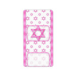 Pink Bat Mitzvah Hersheys Miniature Candy bar wrap Label<br><div class="desc">Fits Hershey's Miniature Candy bars.  Personalise your wrappers & after you receive them,  wrap miniature chocolate bars.

 Copyright © 2011 delightfuldoodles</div>