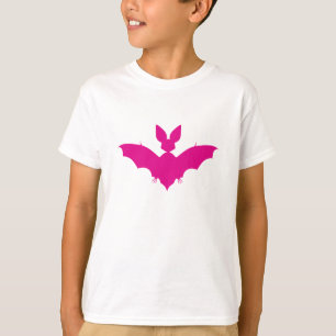 Pink Bat Spooky Cute Goth T-Shirt