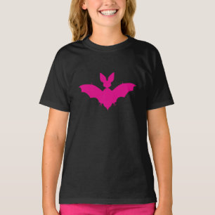 Pink Bat Spooky Cute Goth T-Shirt
