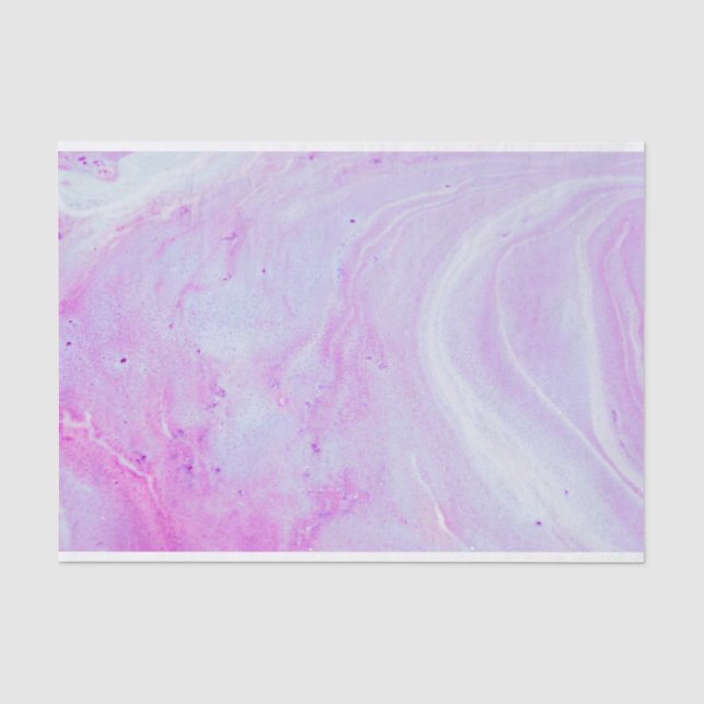 Pink Bath Bomb Tissue Paper (Front)