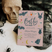 Pink Bats Batty for Baby Shower