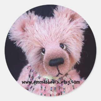 pink bear sticker