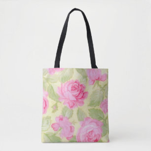 Pink Beauties All Over Print Tote Bag