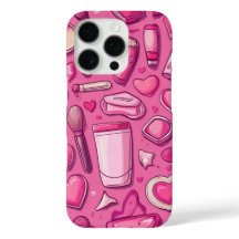 Pink Beauty Essentials Phone Case