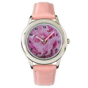 Pink Beauty Stainless Steel Pink Wrist Watch
