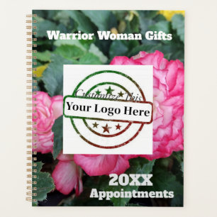 Pink Begonia Flower Planner
