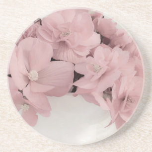 Pink Begonias Coaster