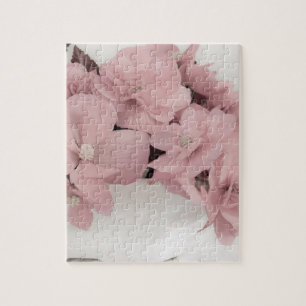 Pink Begonias Jigsaw Puzzle