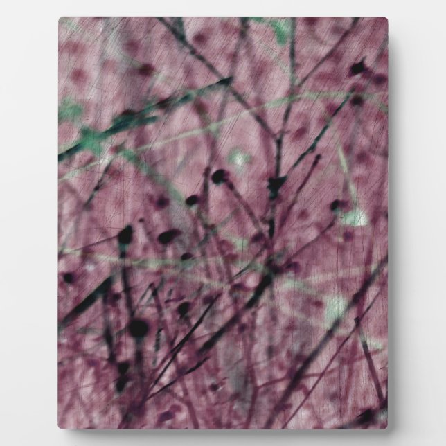 Pink Berry Field Plaque (Front)