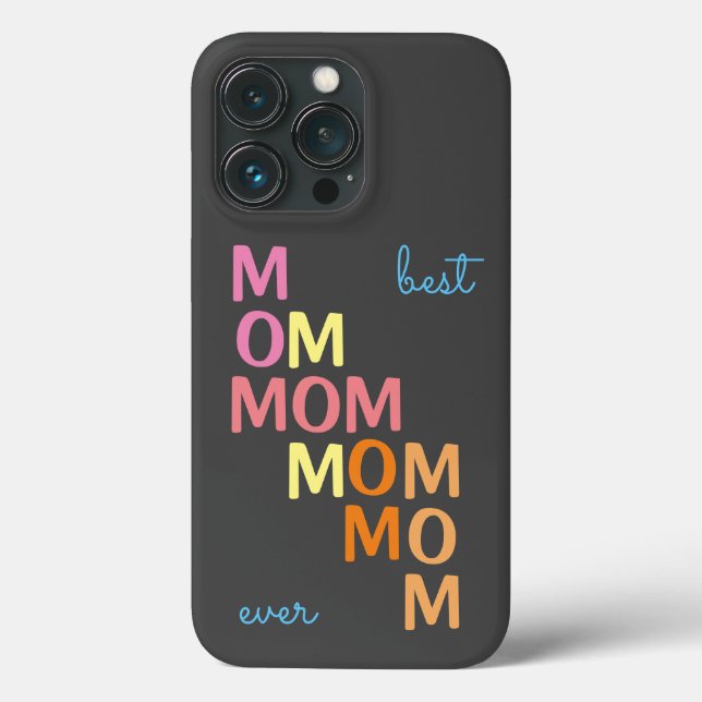 Pink Best Mum Ever Case-Mate iPhone Case (Back)