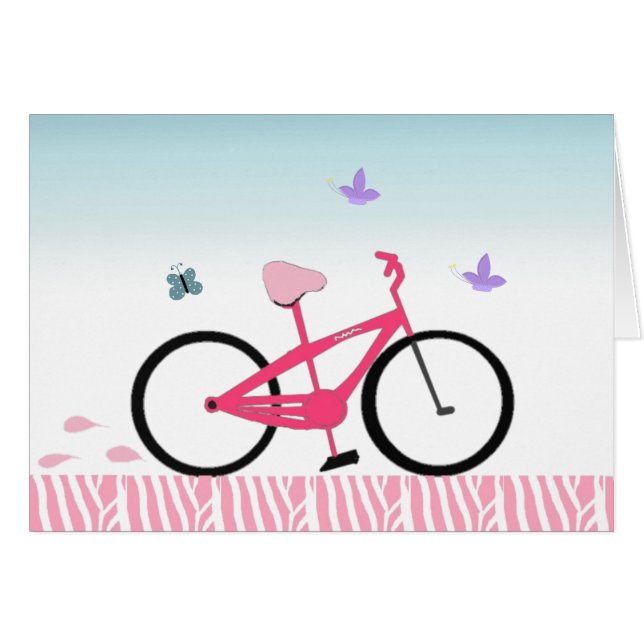 Pink Bicycle (Front Horizontal)