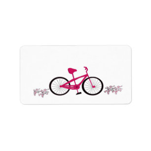 Pink Bicycle Label