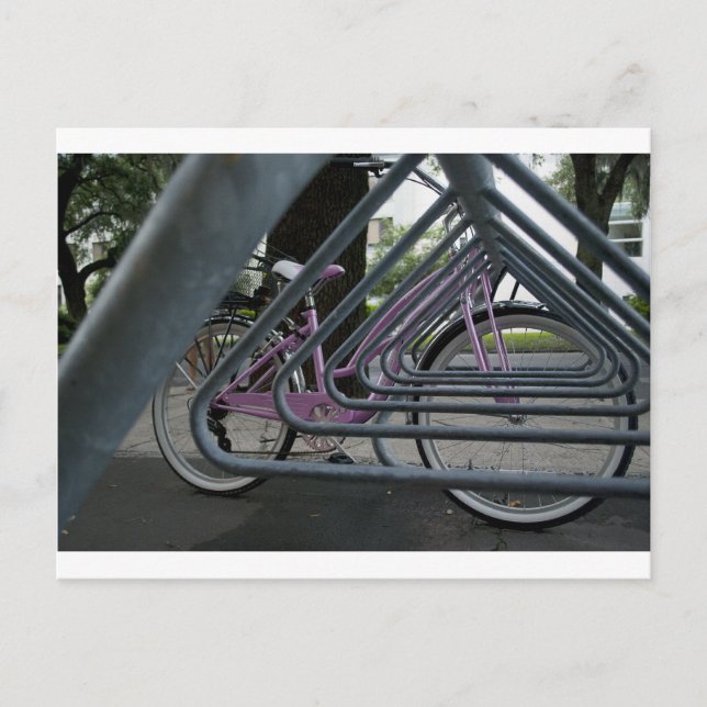 pink bike postcard (Front)