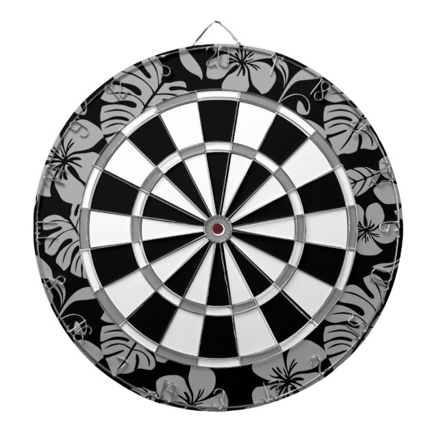 PINK BIKINI (BLACK/GRAY) DARTBOARD (Front)