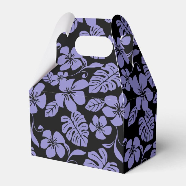 PINK BIKINI (BLACK/LAVENDER) FAVOUR BOX (Front Side)