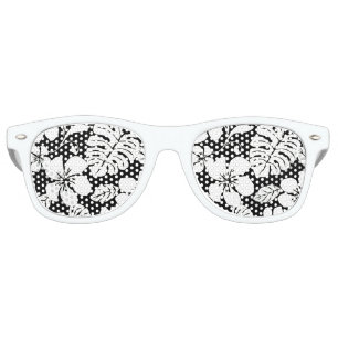 PINK BIKINI (BLACK) RETRO SUNGLASSES