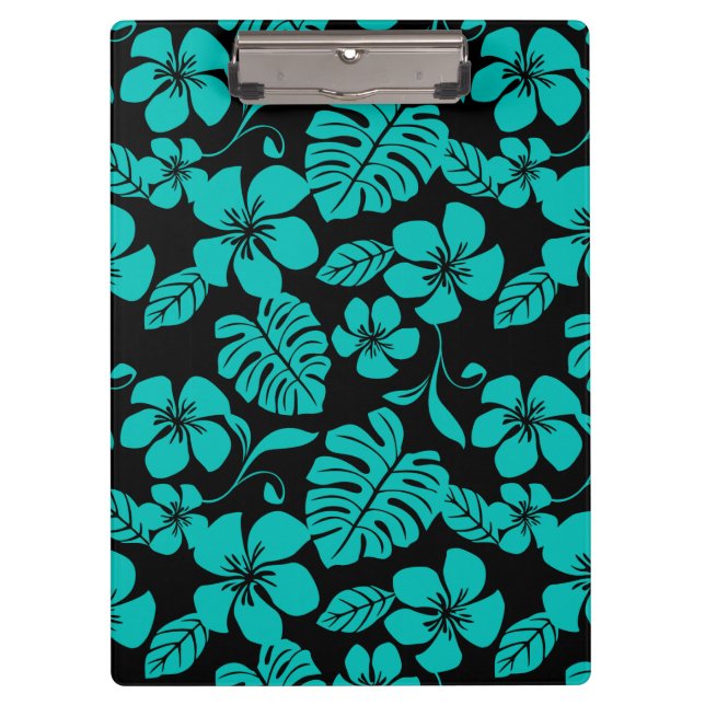 PINK BIKINI (BLACK/TEAL) CLIPBOARD (Front)