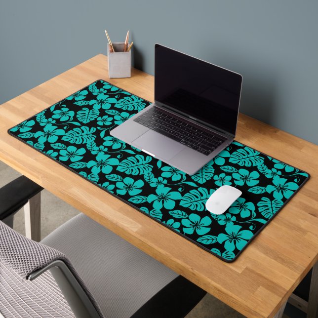 PINK BIKINI (BLACK/TEAL) DESK MAT (Office 2)