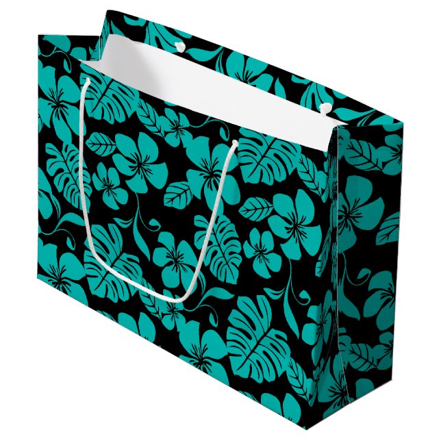PINK BIKINI (BLACK/TEAL) Gift Bag (Front Angled)