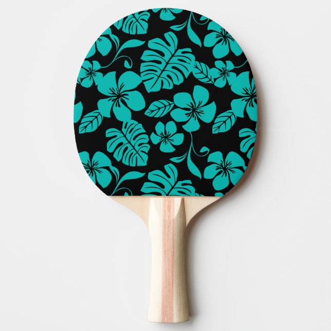 PINK BIKINI (BLACK/TEAL) PING PONG PADDLE (Front)
