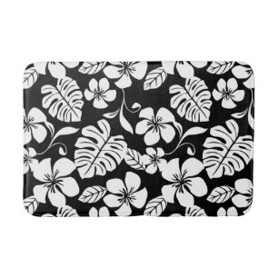 PINK BIKINI (BLACK/WHITE) BATH MAT