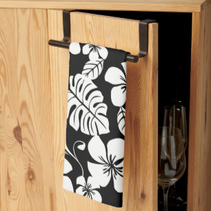 PINK BIKINI (BLACK/WHITE) Kitchen Towels