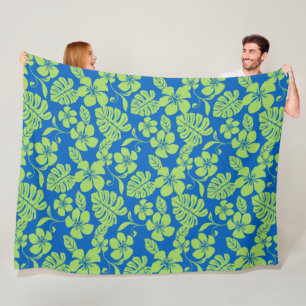 PINK BIKINI (BLUE/GREEN) FLEECE BLANKET