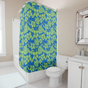 PINK BIKINI (BLUE/GREEN) SHOWER CURTAIN