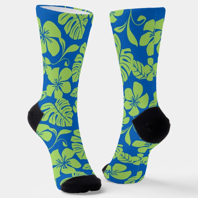 PINK BIKINI (BLUE/GREEN) SOCKS (Angled)