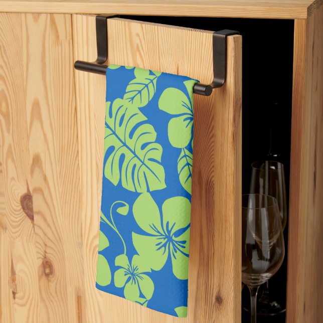 PINK BIKINI (BLUE/GREEN) TEA TOWEL (Thirds Fold)