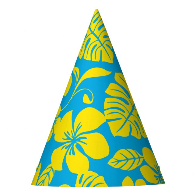 PINK BIKINI (BLUE/YELLOW) PARTY HAT (Front)