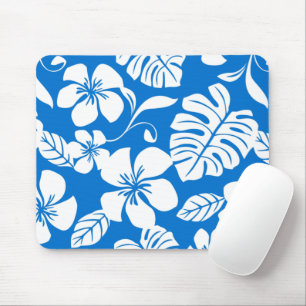 PINK BIKINI (BRIGHT BLUE) MOUSE PAD