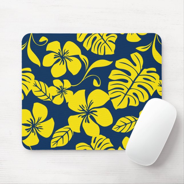 PINK BIKINI (DARK BLUE/YELLOW) MOUSE PAD (With Mouse)