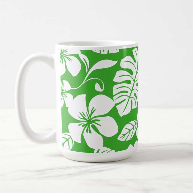PINK BIKINI (GRASS GREEN) COFFEE MUG (Left)