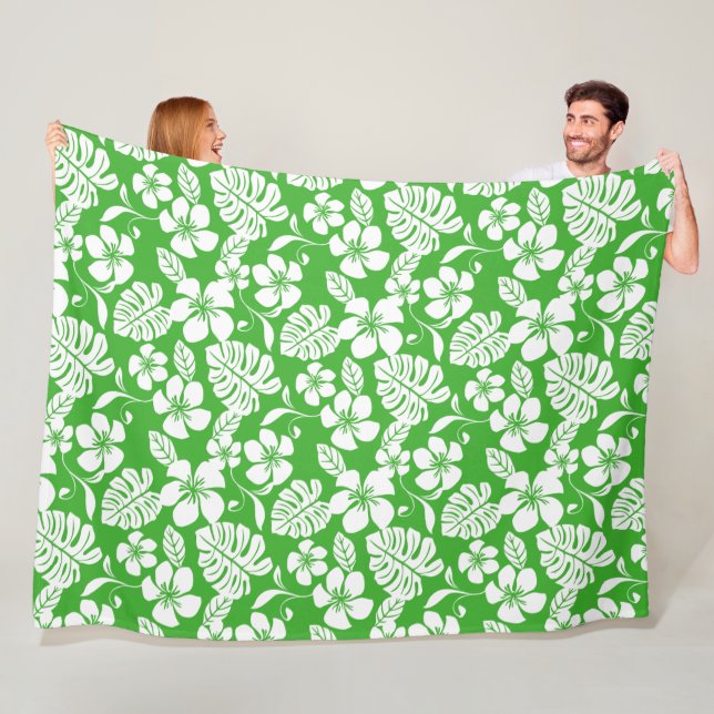 PINK BIKINI (GRASS GREEN) FLEECE BLANKET (In Situ)