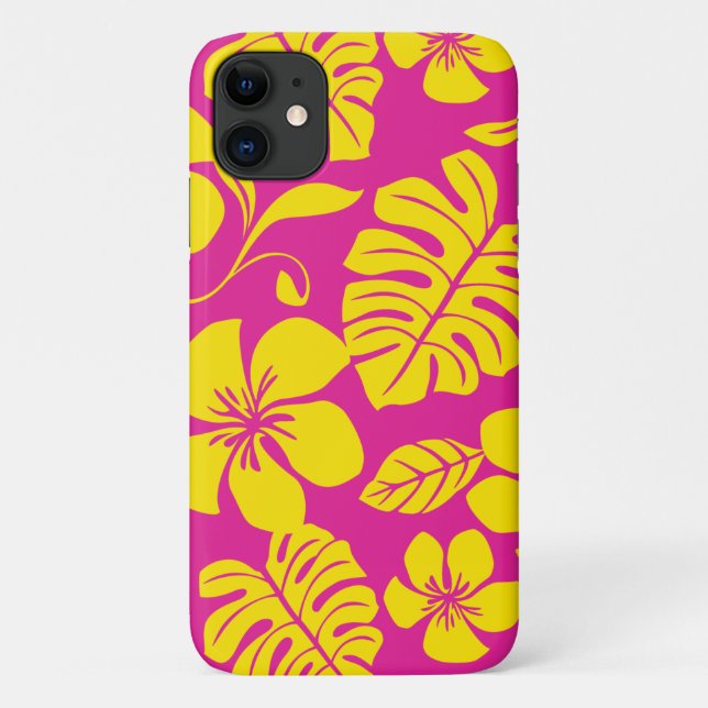 PINK BIKINI (HOT PINK/YELLOW) Case-Mate iPhone CASE (Back)