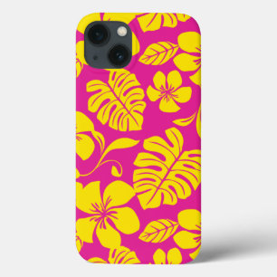 PINK BIKINI (HOT PINK/YELLOW) iPhone 13 CASE