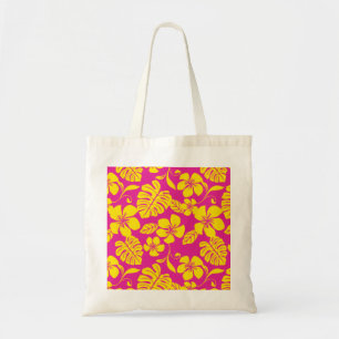 PINK BIKINI (HOT PINK/YELLOW) TOTE BAG