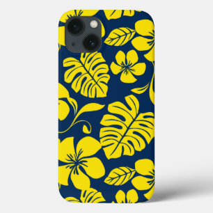 PINK BIKINI (NAVY/YELLOW) iPhone 13 CASE
