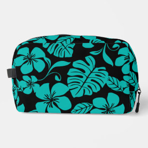 PINK BIKINI PATTERN IN BLACK/TEAL DOPP KIT