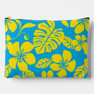 PINK BIKINI PATTERN IN BLUE/YELLOW ACCESSORY POUCH
