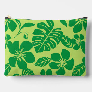 PINK BIKINI PATTERN IN GREEN x 2 Accessory Pouch