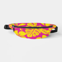 PINK BIKINI PATTERN IN HOT PINK/YELLOW